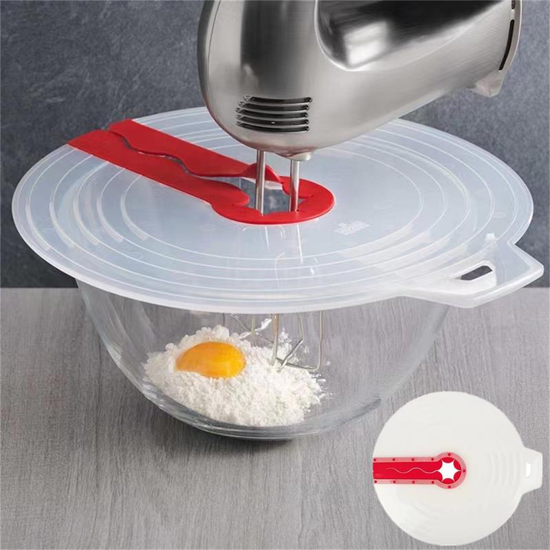 Kitchen Appliances Australia - ビートエッグミキサーカバーミキサースプラッターガード泡立て器ミキシングボウル蓋シリコンアンチスプラッシュカバー調理用品キッチン用