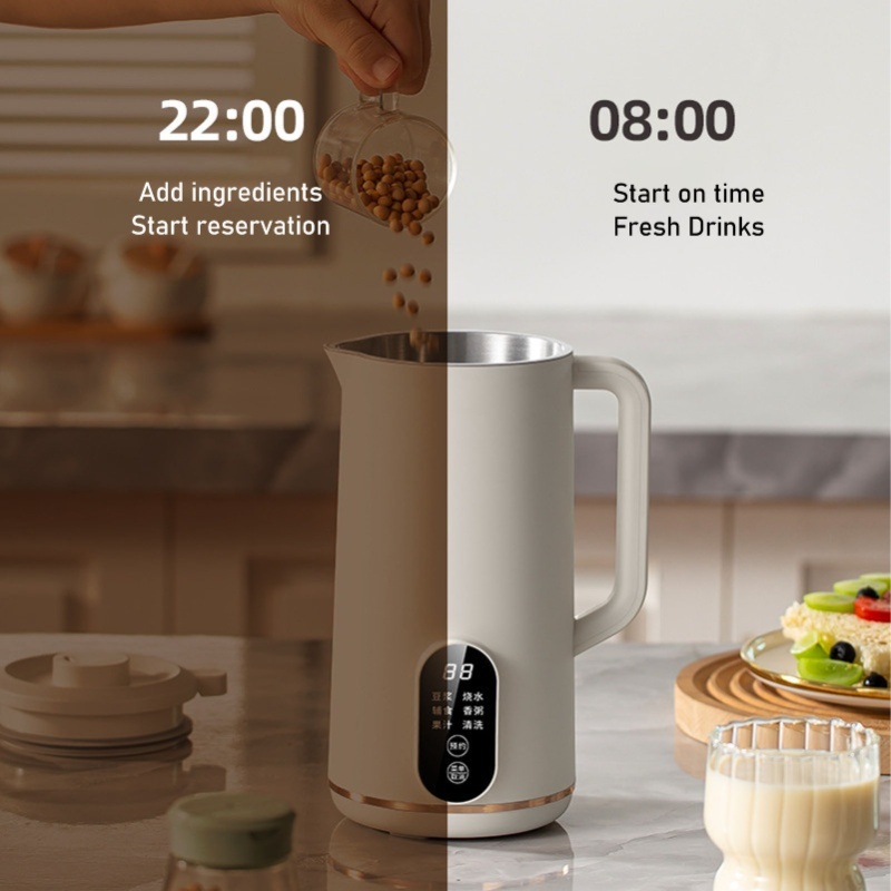Soy Milk Maker - 家庭用豆乳機 電動ブレンダー 多機能 自動豆乳メーカー 110V/220V