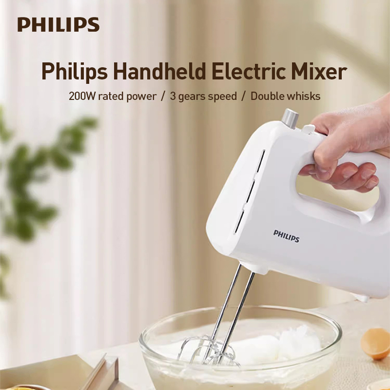 Kitchen Appliances Australia - フィリップス ハンドヘルド電動卵ビーター 3 スピード 2 ビーター自動ミキサー卵白とクリーム用家庭用キッチンツール