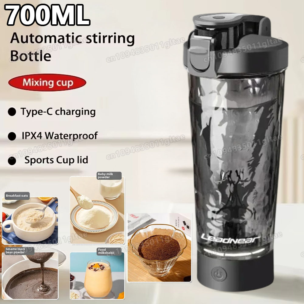 Kitchen Appliances Australia - 新しい電動プロテインパウダーミキシングカップ自動シェーカーボトルミキサーシェイクボトルミルクコーヒーケトルキッチンアクセサリー用