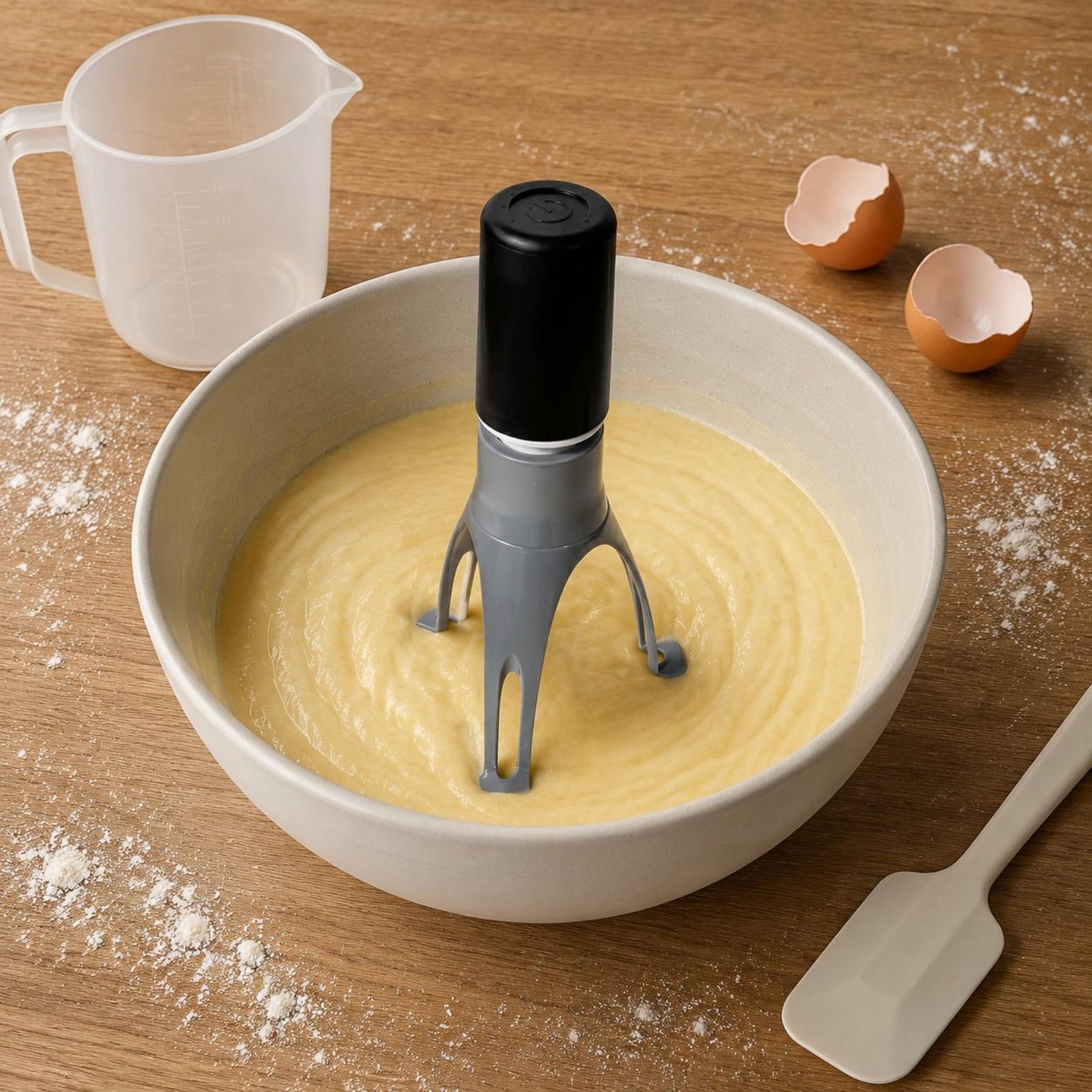 Kitchen Appliances Australia - 自動三角攪拌機 - ハンズフリー電動卵泡立て器＆キッチンミキサー（製菓、調理、クリームの泡立て用）