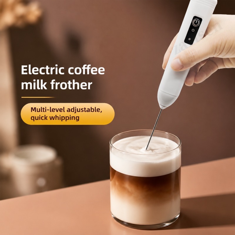Kitchen Appliances Sales - 電動コーヒーミルク泡立て器、コーヒークリーマー、ハンドヘルドエッグビーター、泡立て器、キッチン自動泡立て器ツール