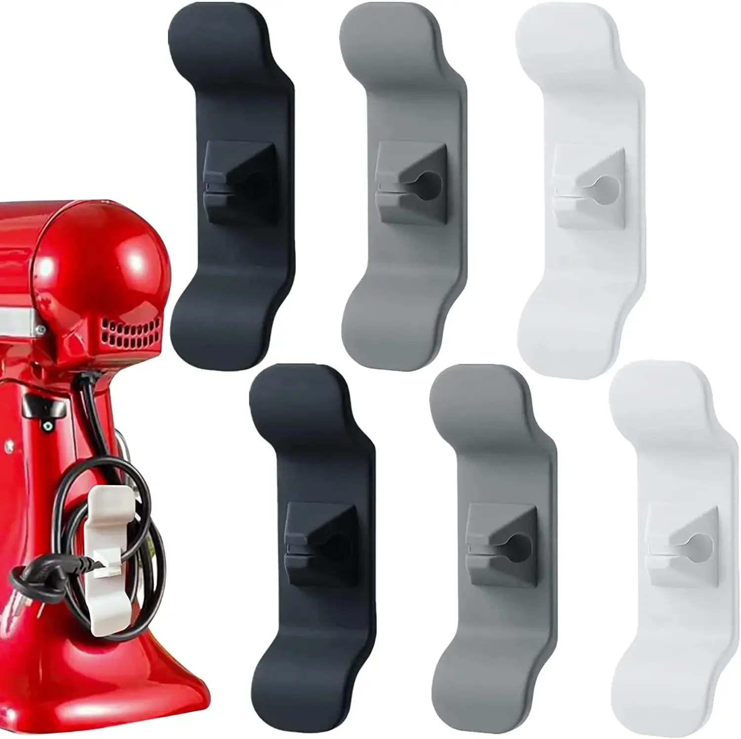 Kitchen Appliances Australia - コードラッパー ケーブルホルダー クリップ クランプ コードオーガナイザー ケーブル収納