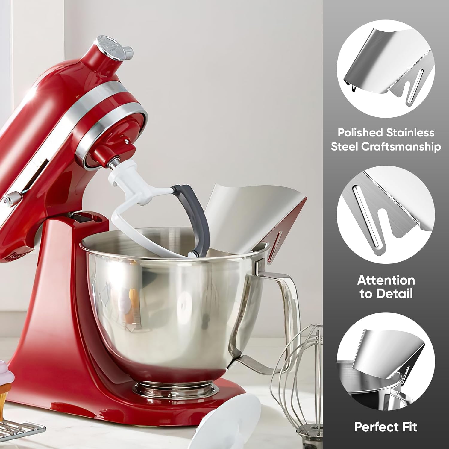 キッチンエイドスタンドミキサーステンレススチールボウル用ポア - Kitchen Appliances Australia のレビューと価格