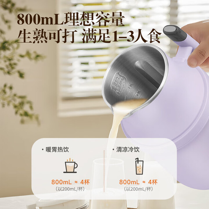 GUGE ミニブレンダー 家庭用豆乳メーカー 静音 低騒音  - Soy Milk Maker のレビューと価格