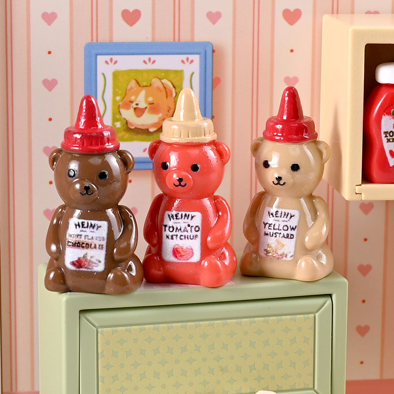 10 個 1/12 ドールハウス模擬リトルベアジャムボトルド - Kitchen Appliances Store のレビューと価格