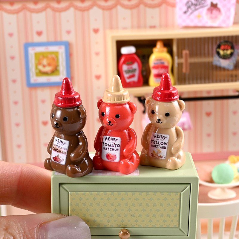 10 個 1/12 ドールハウス模擬リトルベアジャムボトルド - Kitchen Appliances Store のレビューと価格