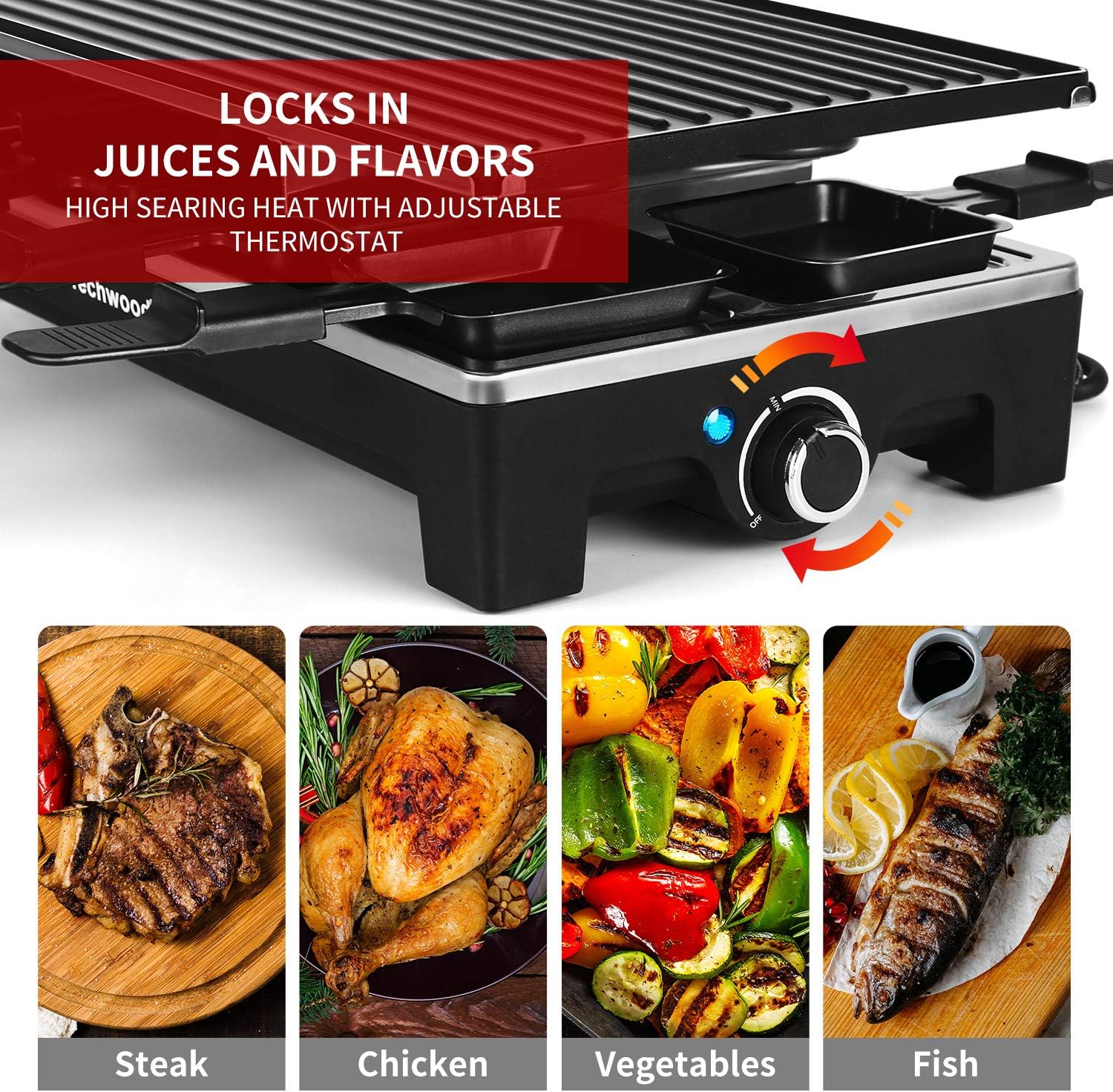 ラクレットテーブルグリル、電気屋内グリル韓国式BBQグリル、 - Raclette Grill Table のレビューと価格