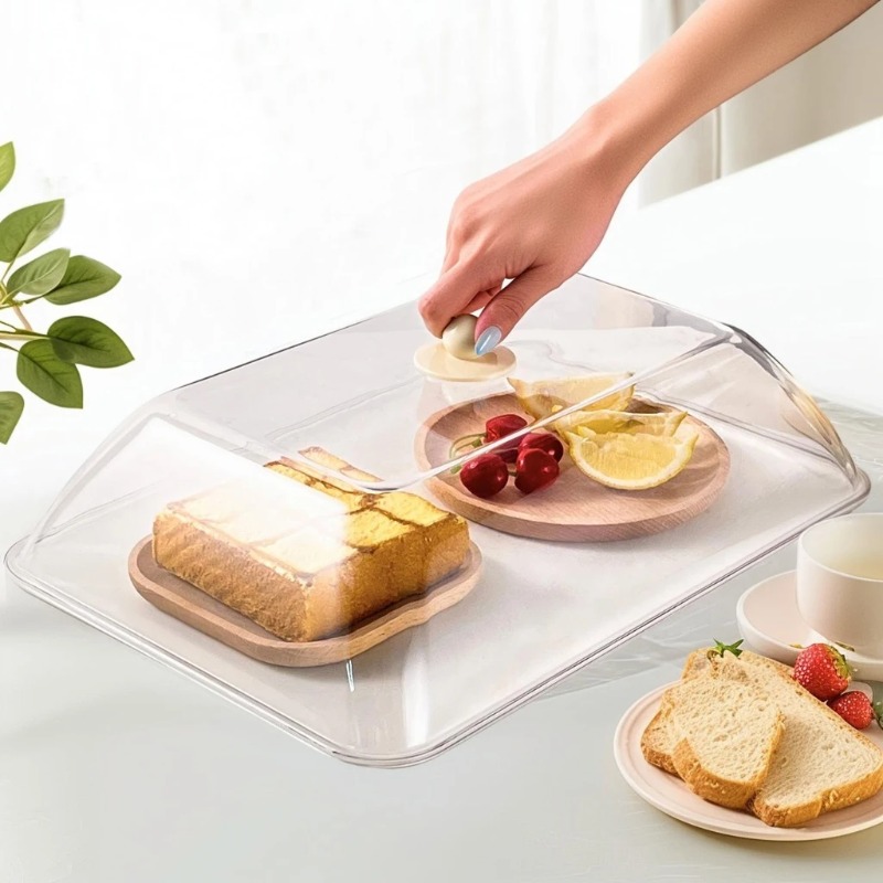 WORTHBUY 再利用可能なプラスチック製食品カバー クリ - Kitchen Appliances Store のレビューと価格