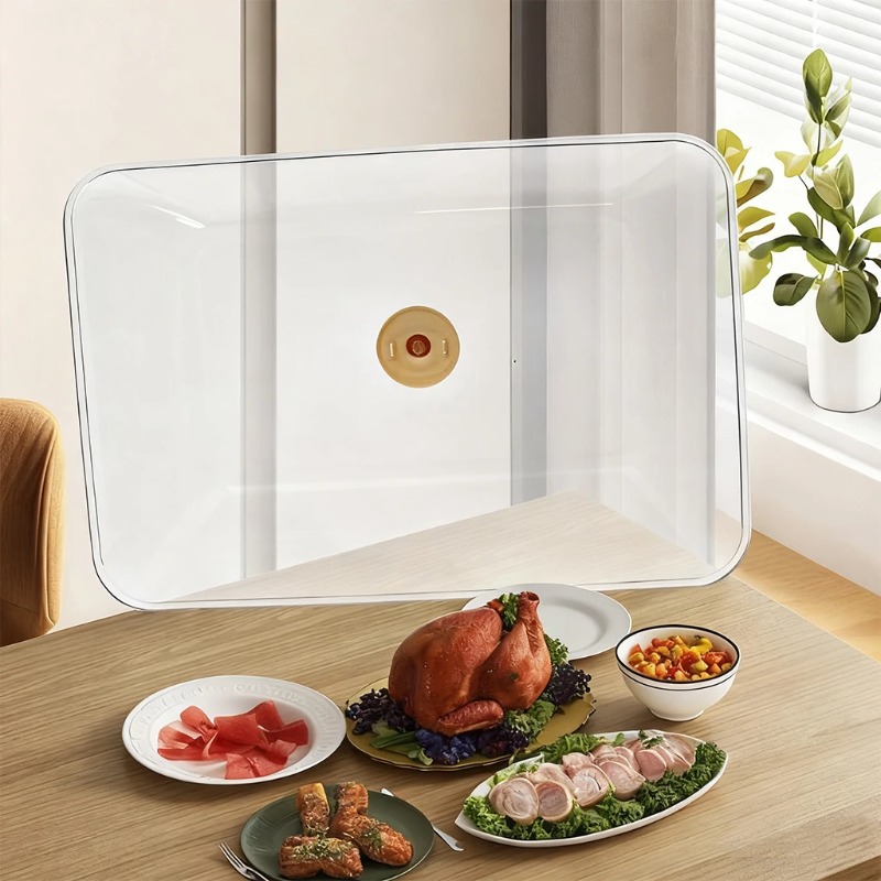 WORTHBUY 再利用可能なプラスチック製食品カバー クリ - Kitchen Appliances Store のレビューと価格