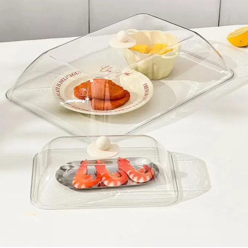 WORTHBUY 再利用可能なプラスチック製食品カバー クリ - Kitchen Appliances Store のレビューと価格