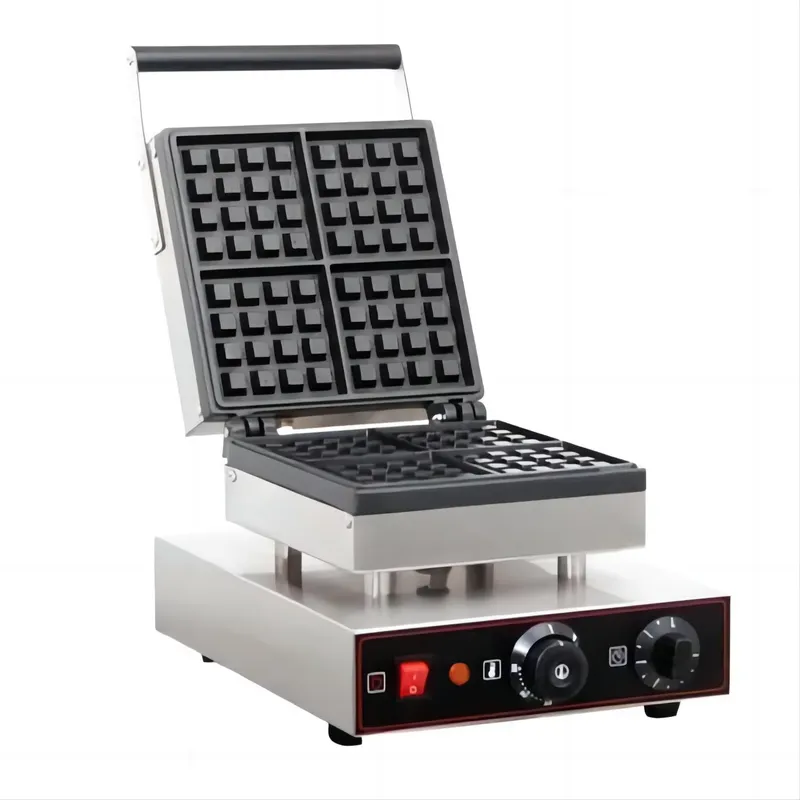 業務用ワッフルメーカー 電気式ベルギーワッフルアイロン レス - Waffle Iron Belgian のレビューと価格