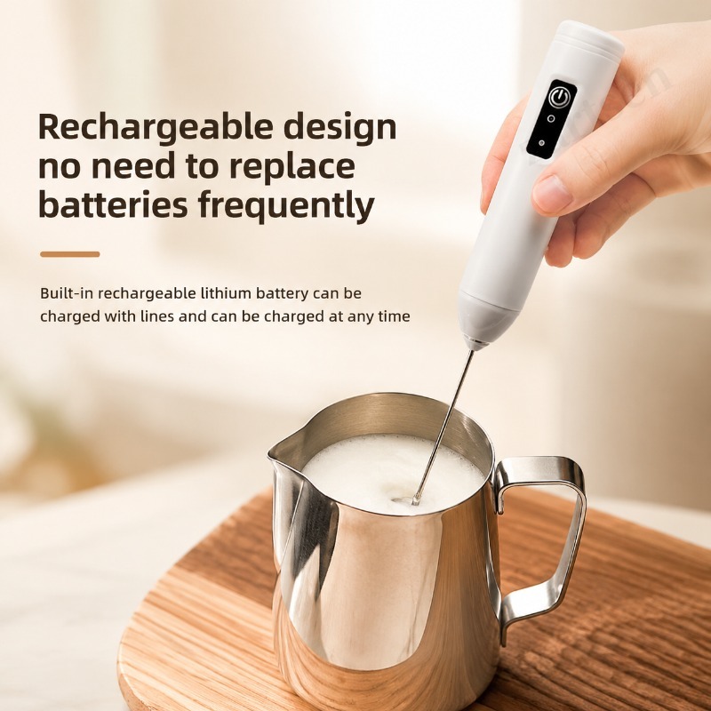 電動コーヒーミルク泡立て器、コーヒークリーマー、ハンドヘルド - Kitchen Appliances Sales のレビューと価格