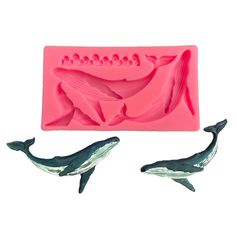 シリコンクジラ型,日曜大工,オーシャンシリーズ,フォンダン, - Kitchen Appliances Store のレビューと価格