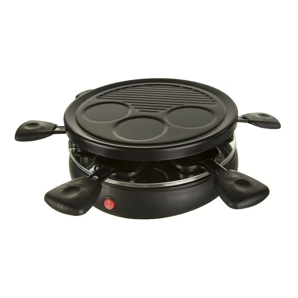 1200ワット電気テーブルグリルCR_6606、6つの取り外 - Raclette Grill Table のレビューと価格