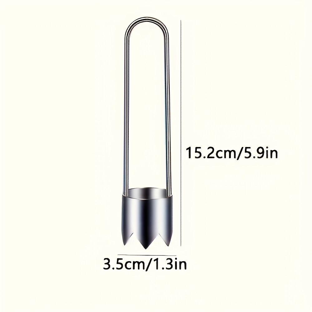 ステンレス製果物野菜芯抜き器、ピーマン種子除去ツール、リンゴ - Kitchen Appliances Store のレビューと価格