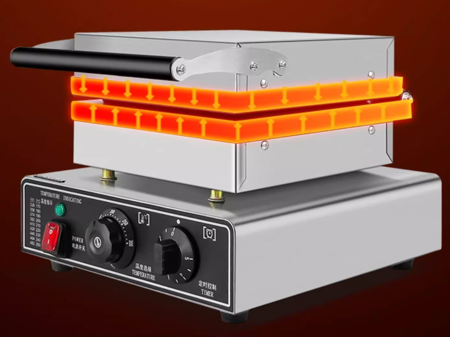業務用ベルギーワッフルメーカー ノンスティックワッフルアイロ - Waffle Iron Belgian のレビューと価格